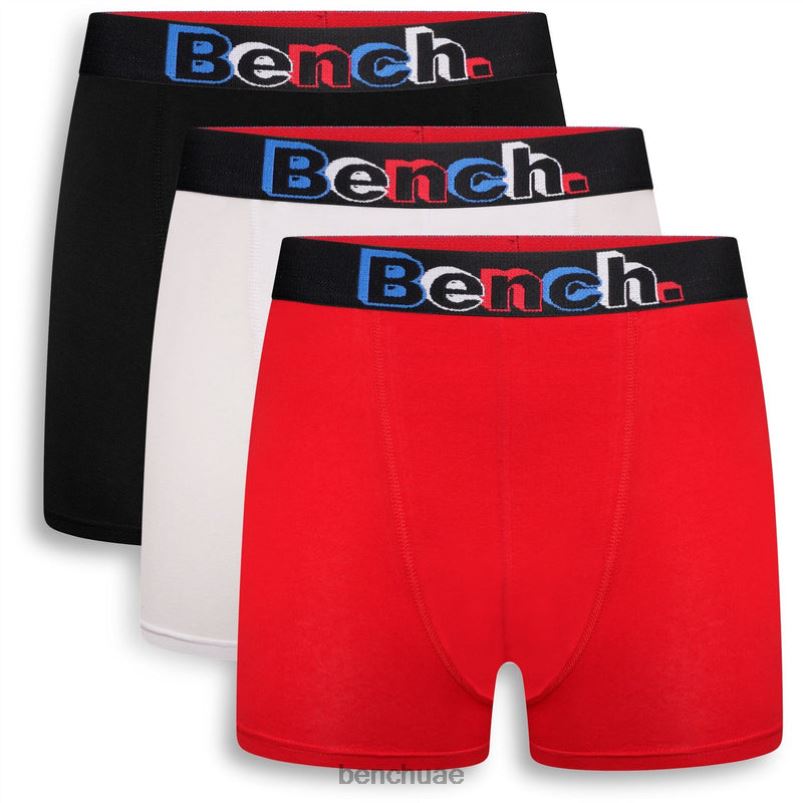 Bench رجال عبوة من 3 ملاكمين VN48R78 ثياب متنوع