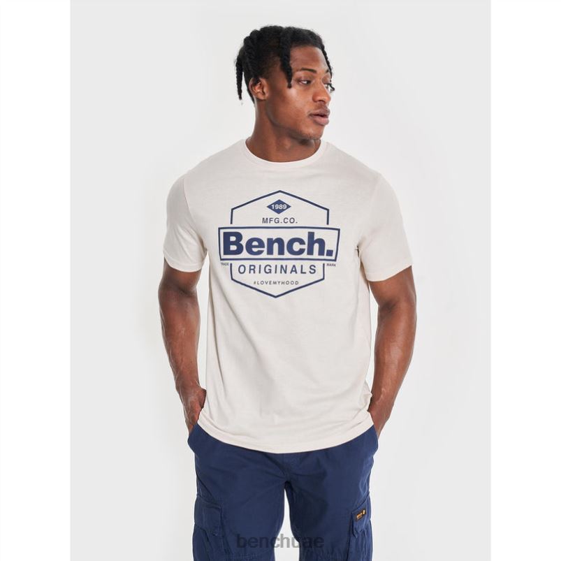 Bench رجال تي شيرت دينزو VN48R5 ثياب حجر